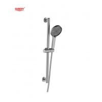 China Gun Metal Shower Slide Bar Round Classical Bathroom SUS304 3 Function on sale