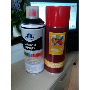 China Fast Drying High Gloss Acrylic Spray Paint 400ml Metal Color SGS supplier