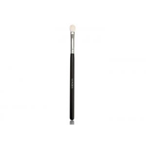 China High Quality White Goat Hair  Eye shadow Makeup Brush With Black Wood Handle supplier