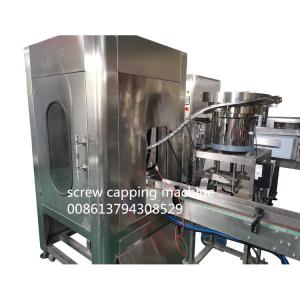 2000pcs/Hour Automatic Screw Capping Machine With Conveyor Belt