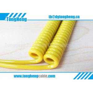 South China Extra Flexibe And Good Elastic Memory Customized Electrical Curly Cable