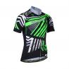 Uvproof Windproof Mens Short Sleeve Cycling Jersey With Lycra Fabric