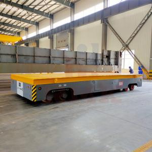 China Model Workpieces 40T Electric Transfer Cart Maintenance Free Transfer Wagon supplier