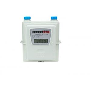 China G4 IC Card Prepaid Gas Meter Anti Theft Design For AMR / GPRS Wireless supplier
