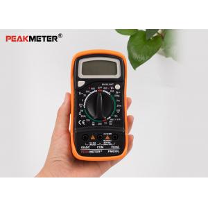 Mini Manual Ranging Multimeter , Electronic Pocket Digital Multimeter