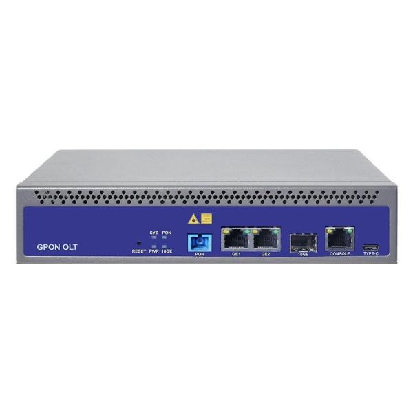 Vsol V1600GS original Apoyo a 128 ONU 10GE PON Mini OLT 1 puerto VSOL OLT GPON OLT