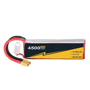 CE/ROSH Certified RC Drone Battery 11.1V 3s 4500mah Lipo Battery 100C