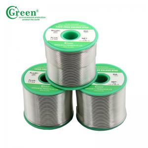 Sn40 / Pb60 Lead Soldering Wire Material , 1kg Per Roll Silver Bearing Solder