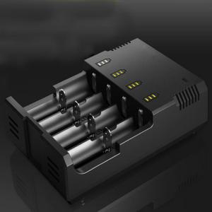 China 4 Slot Battery Charger Intelligent Lithium Battery Charger 18650 4 Bay Charger supplier
