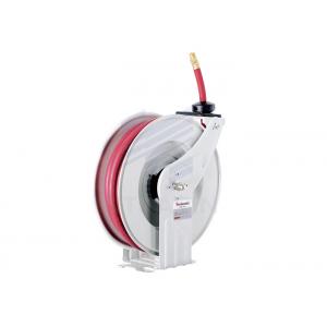 China Mobile And Permanent Mount Air Compressor Hose Reel With Special Swivel Joint supplier