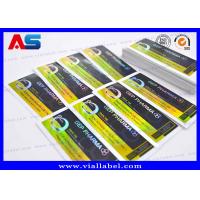 China 4C Full Color Vials Laser Hologram Sticker, SGS Printing Bottle Labels on sale