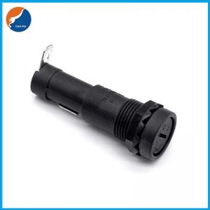 China Glass Cartridge R3-11 5x20mm Chassis Mount Fuse Holder Bayonet Cap Panel supplier