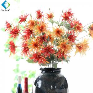 Small Artificial Flower Bouquet , Crab Claw Chrysanthemum For Living Room Decoration