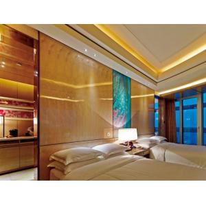 E1 Plywood 15mm thickness Wood Veneer Wall Panels For Hotel