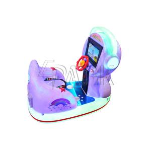 China Fibra de vidro de balanço do simulador do jogo do carnaval do Kiddie do passeio do cão e material plástico supplier
