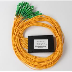 SC APC 1x32 Splitter Optical Fiber For 2.0MM Pigtails 1260nm - 1650nm Work Length