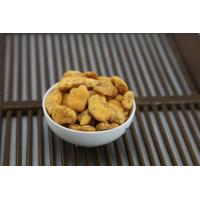 China Split Dried Spicy Crispy Broad Beans Size Sieved Yellow Color Coated Seasoning on sale