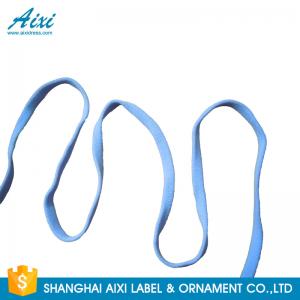 China 10 - 30mm Elastic Binding Tape Decorative Coloured Fold Over For Underwear supplier