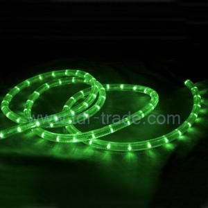 Green LED 120v Rope Light Spool - 150ft