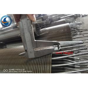 OD 273mm V Wire Johnson Wire Screen Non Magnetic Stainless Steel