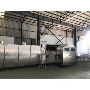 Stainless Steel Ice Cream Cone Making Machine For Flat Mouth Sugar Cone