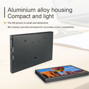 China Moniteur LCD 4,3 pouces à écran tactile capacitif 5 points, coque en aluminium, 800x480 wholesale