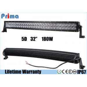 China 6000K 5D 32 Inch 180W Led Offroad Light Bar For Engineering Vehicles supplier