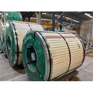Flexible SS 202 Coil 180mm Versatile 904l Brushed Stainless Steel Strip Customized