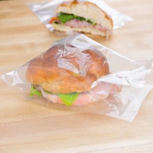 6" X 8" Plastic Sandwich Bags LDPE Material Clear Colour Customized Thickness