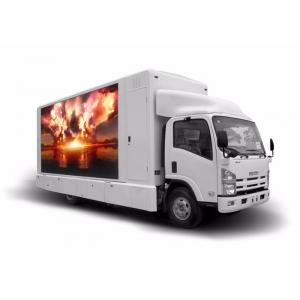 P10mm Movable Truck Mobile Led Display / Outdoor Mobile Led Screen Hire Customized Size