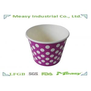 Scoop Ice Cream Paper Bowls 16Oz Large Volume Water-based Printing