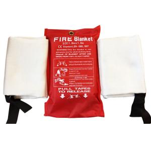 China Silicone Coating BS EN 1869 Fire Blanket Fiberglass 1.2*1.2m supplier