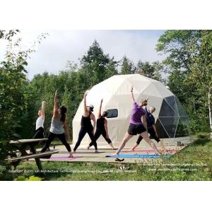 Waterproof Clear PVC Geodesic Dome House Yoga Glamping Home Tents
