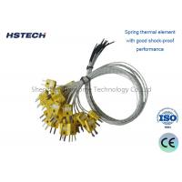 China Thermocouple with Connector TD Plugs SR Type Ceramic Plastic for 0-1800°C Use Temperature on sale
