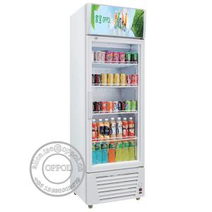 China OP-A700 Single Glass Door Vertical Showcase Refrigerator supplier