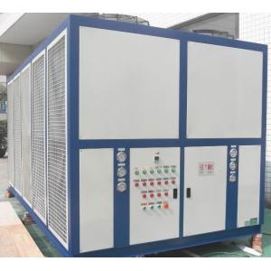 Industrial Box Type Air Cooled Modular Chiller Unit , 325KW Cooling Capacity RO-325AS