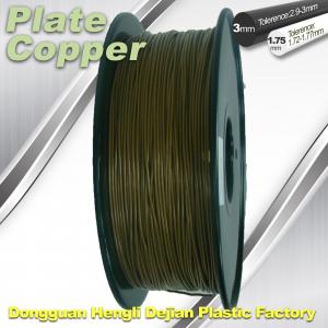 China Red Copper 1.75Mm 3D Printer Metal Filament High Temperature Resistance supplier