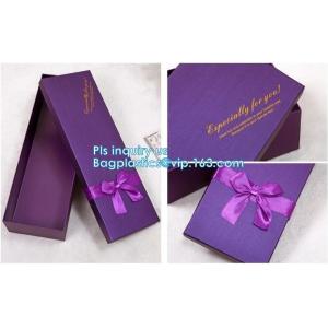China Luxury Paper Packaging Gift Box,Black Wholesale Custom Logo Premium Luxury Cardboard Paper supplier
