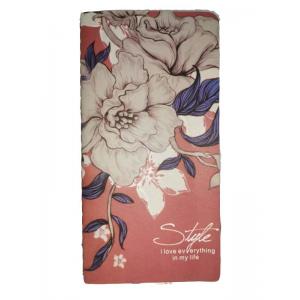 Flower Wooden - Free Paper Notebook Printing , Custom Sewing Notebooks