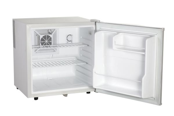 Luxury Black Hotel Mini Bars With LED Light Inside Environmental Friendly