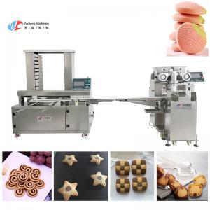 High Productivity PLC Cookie Encrusting Machine 20L Hopper Capacity