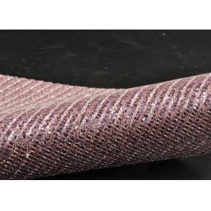 China Sheer Polyester Tulle Glitter Mesh Fabric Multicolor Popular For Shoes supplier