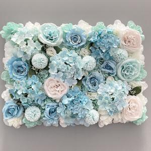 Flower Rose Hydrangea Wall Panel Bulk For Conference