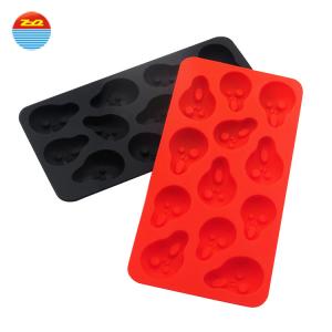 China wholesale Chinese factory Scream silicone ice cube tray for ice cream making supplier