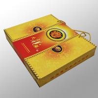 China Recyclable Rectangle Custom Paper Bag Printing For Moon Cake , Mobile Phone Box for sale