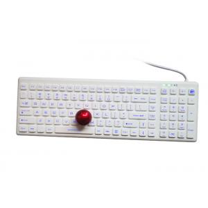 IP68 AMber Illumination Washable Hospital Keyboard Rubber