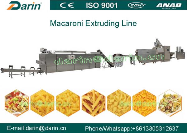 CE & ISO 9001 Macaroni Production Line WEG Motor With 3 Year Warranty