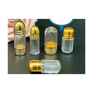 Golden 5g Empty Plastic Pill Capsules ISO9001 Blister Cover