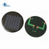 China 3V Poly thin film transparent solar panel 0.2W Mini Epoxy Resin Solar Panel ZW-R60-1 wholesale