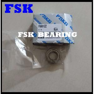 China ABEC -5 F6801ZZ F6801-2RS 12*21*5mm Flanged Bearing Single Row supplier